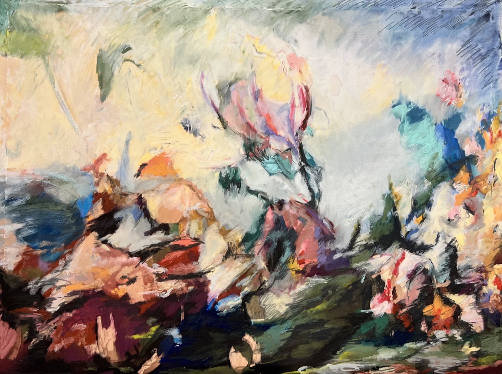 Tropical Landscape #7 by Harriet Silverstein