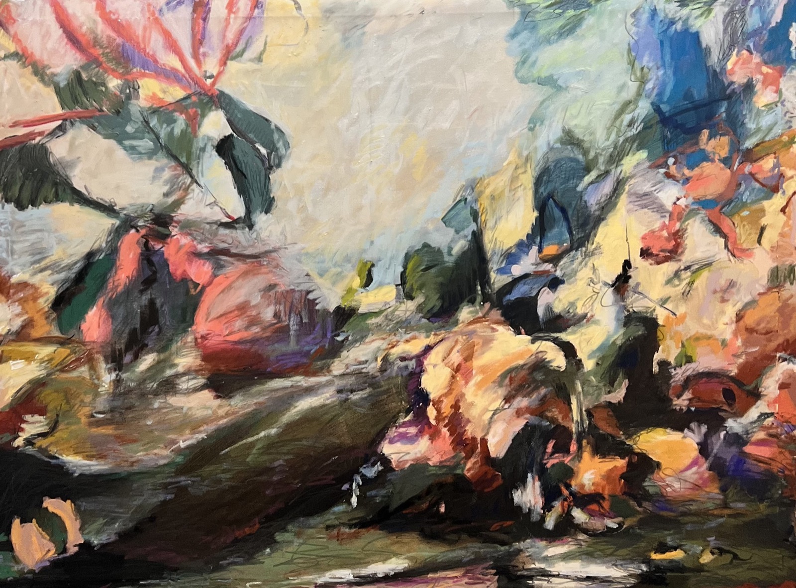 Tropical Landscape #8 by Harriet Silverstein
